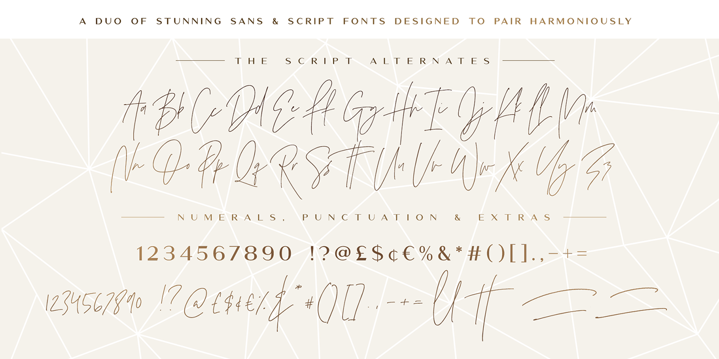 Пример шрифта The Amoret Collection Script Alt
